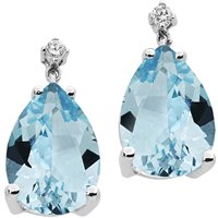 Orecchini Comete Donna Fantasia Di Topazio in Oro bianco Topazio OAB766 - OAB766